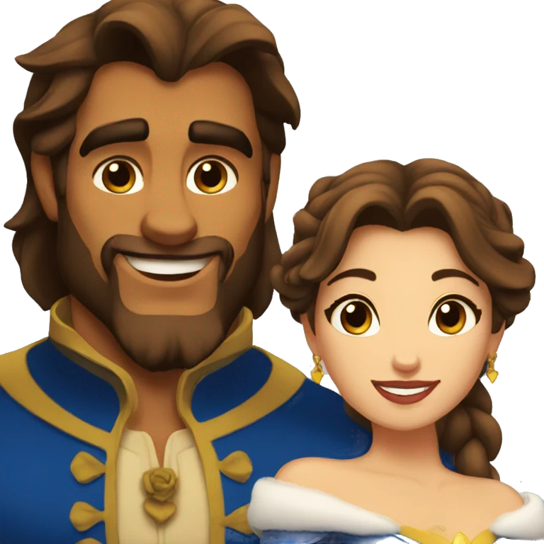 beauty and beast emoji