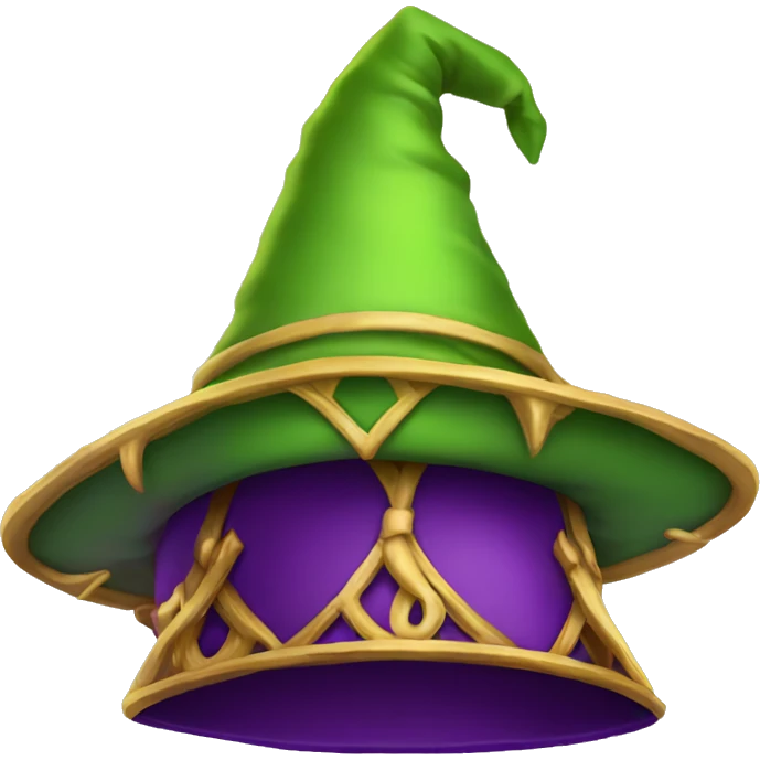 grand sorcerer hat emoji