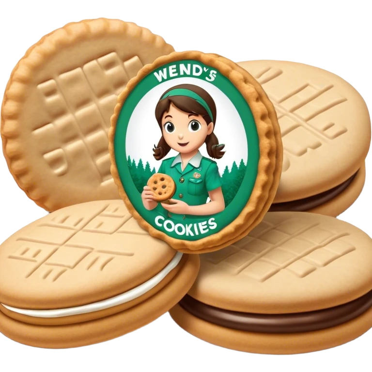 wendy’s and Girl Scout cookies add Wendy’s logo emoji
