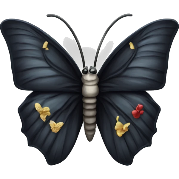 Tête de mort avec noeud papillon  emoji