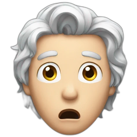 andrew being shocked  emoji