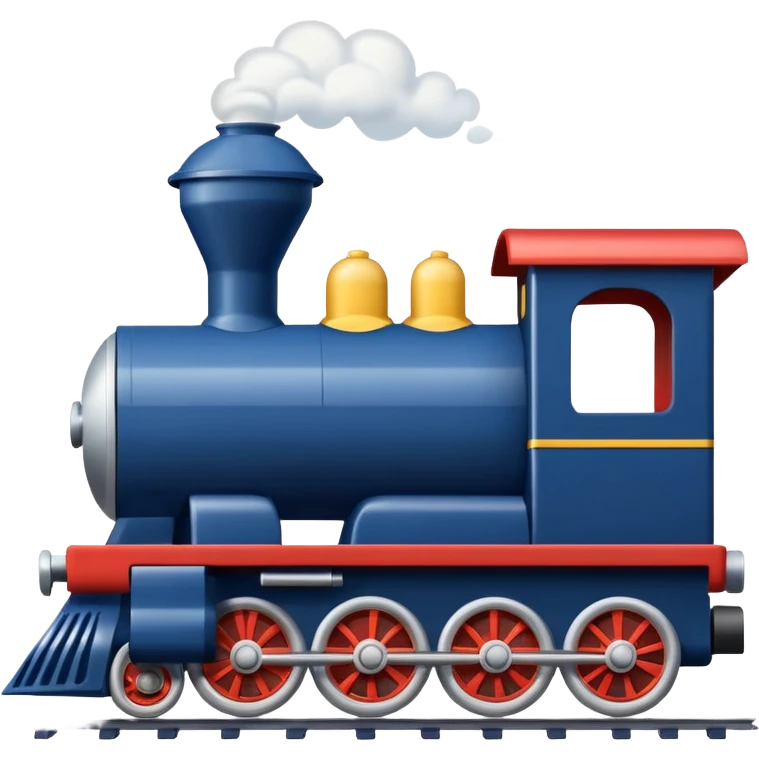 white&navy train emoji
