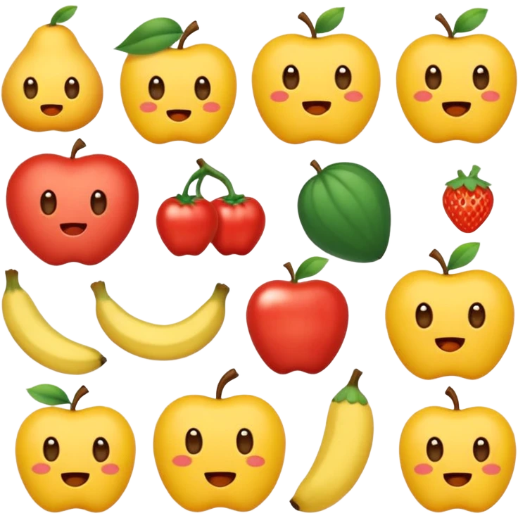사랑스럽고 귀여운 비숑프리제 이모지를 그려줘  emoji