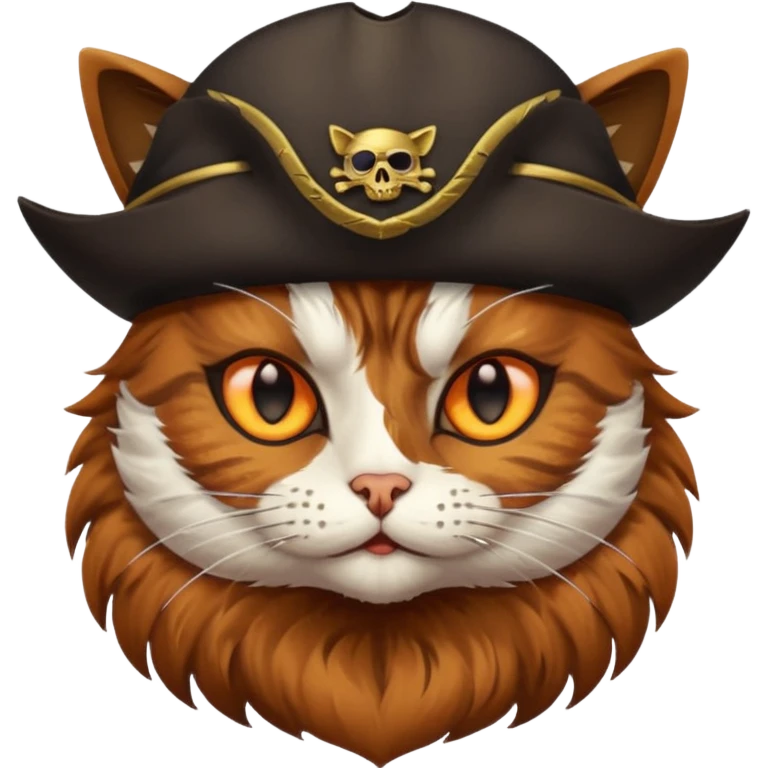 cat pirate emoji
