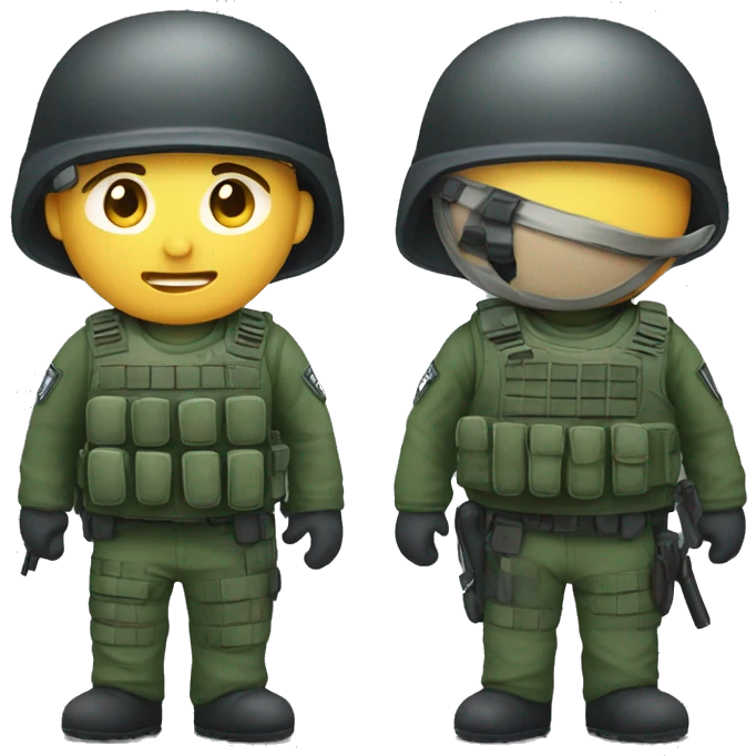 SWAT and whatsapp emoji