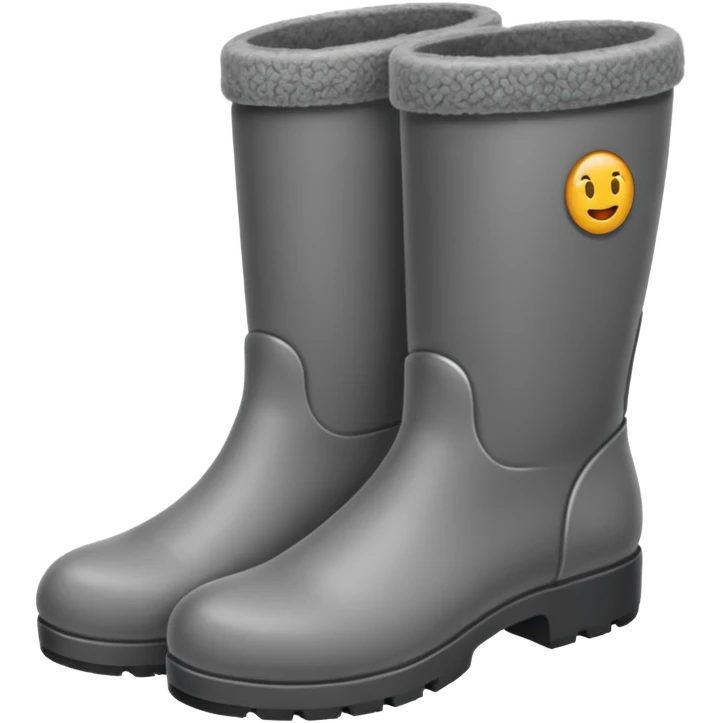 felt boots emoji