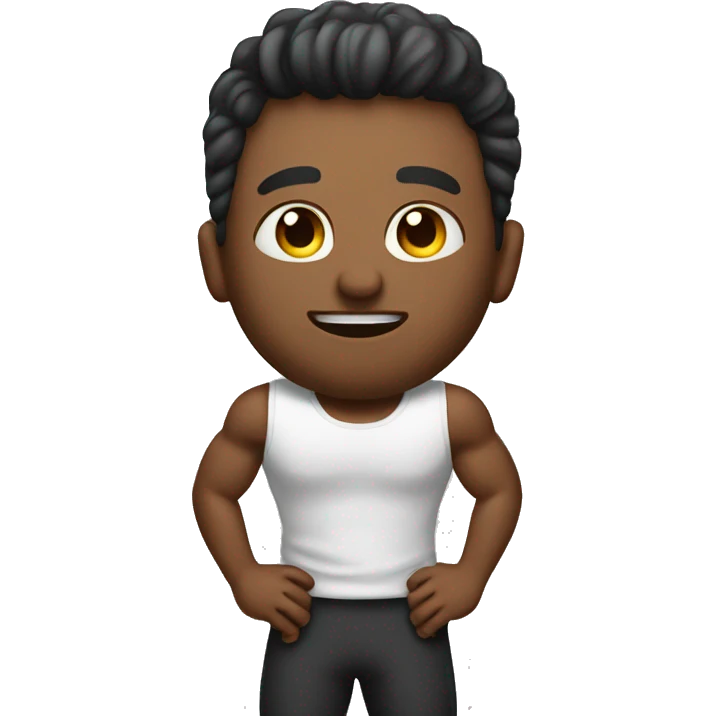 A persn who loves to workout emoji