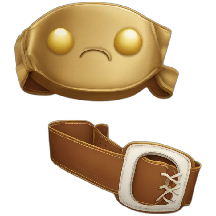 boxing belt emoji