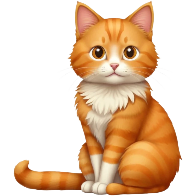 a cat painting emoji