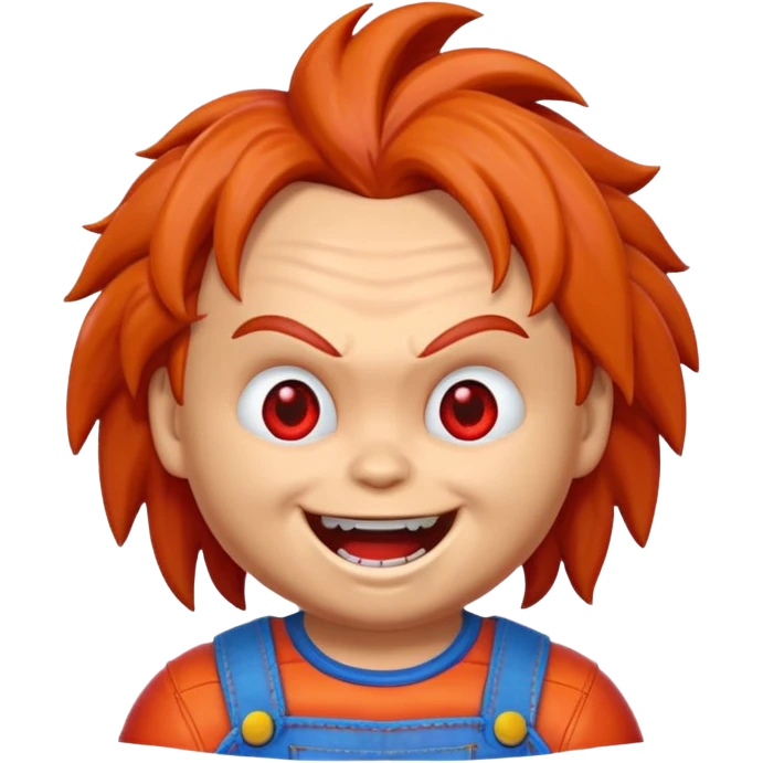 Un emojin de chuky emoji