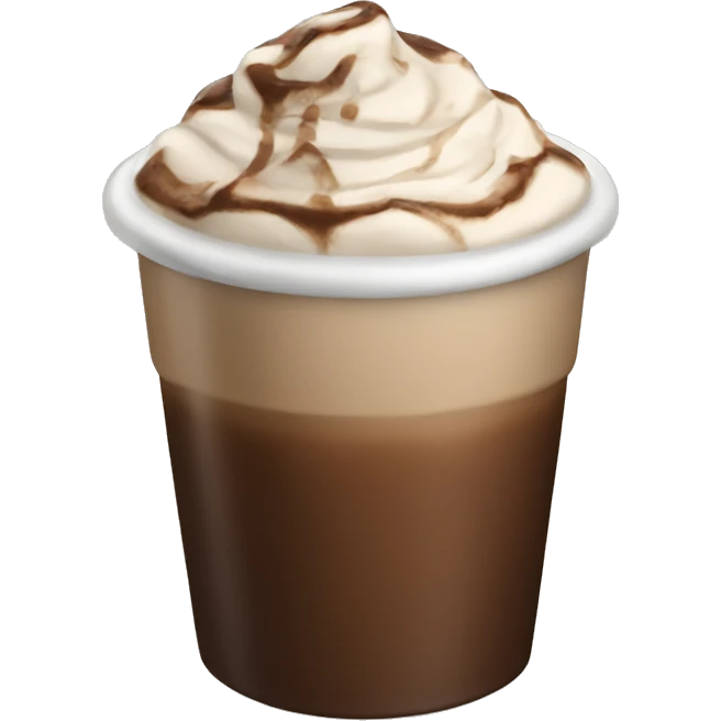 Drinking mocha emoji