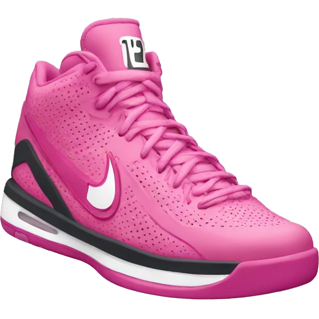 pink nike basketball  emoji
