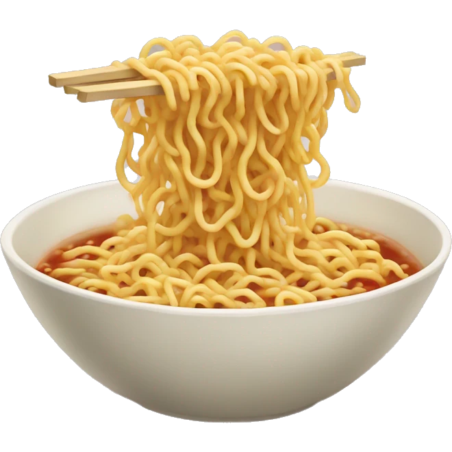 Ramen noodles emoji