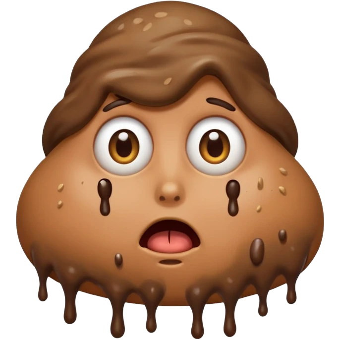 💩+😱 emoji