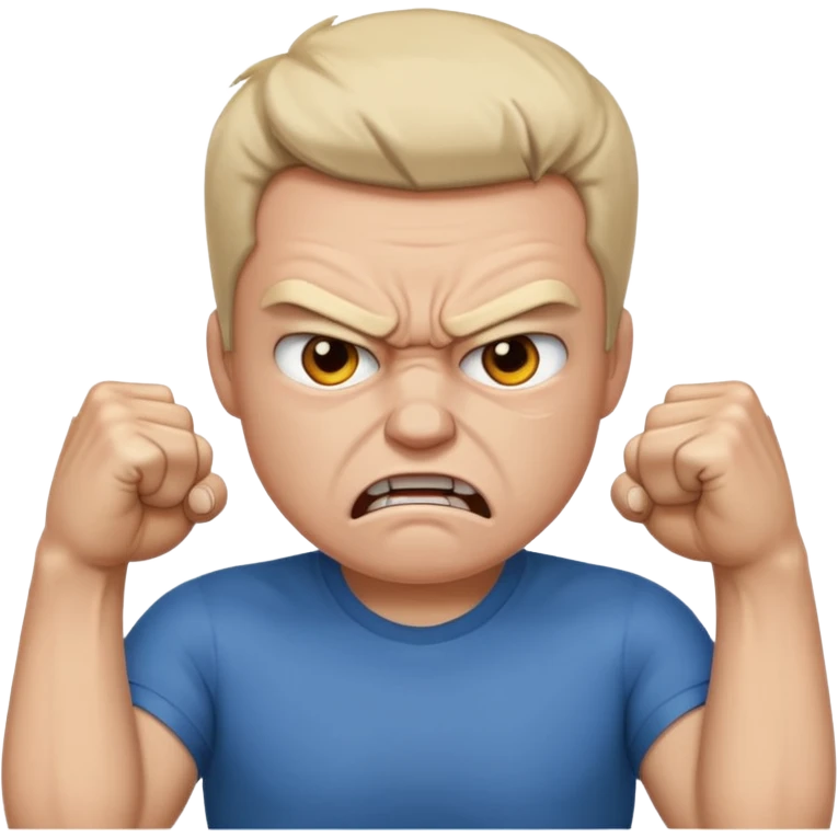 Hate you emoji