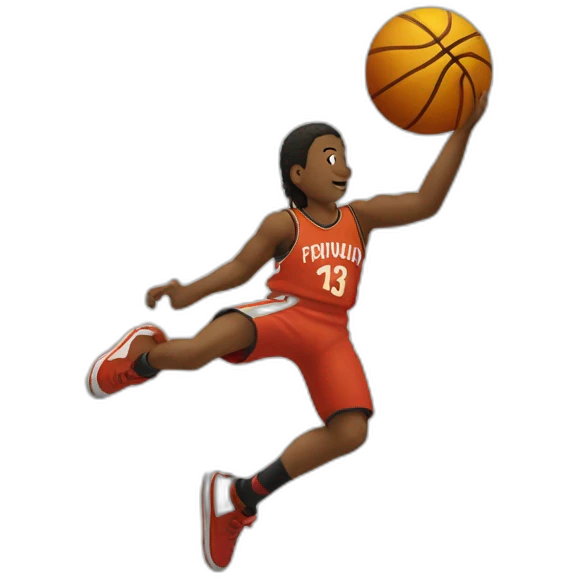 Personne qui Dunk sur une autre personne emoji