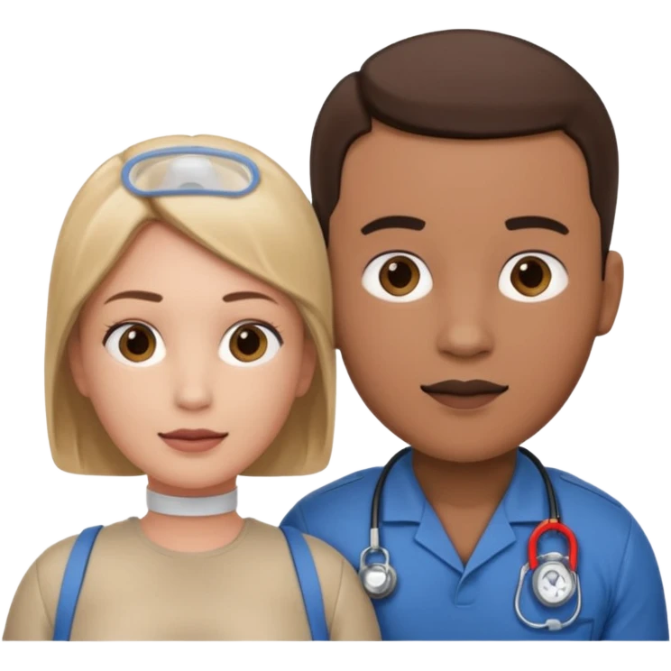 Male and Female CPR Instructor emoji
