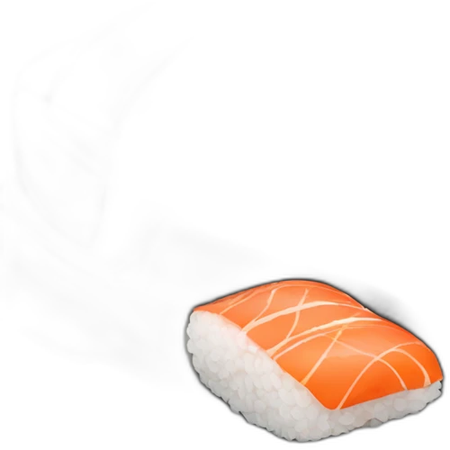 plate of sushi on a car emoji
