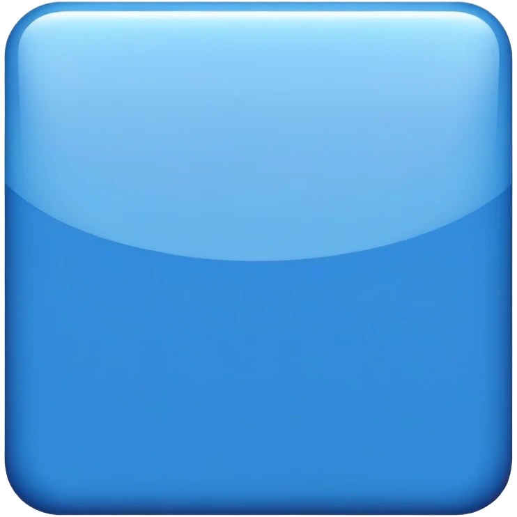 Blue T emoji