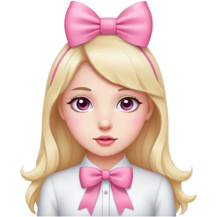 🙎🏻🎀 emoji