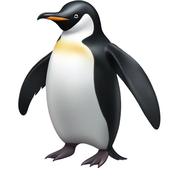 Penguin with wings emoji