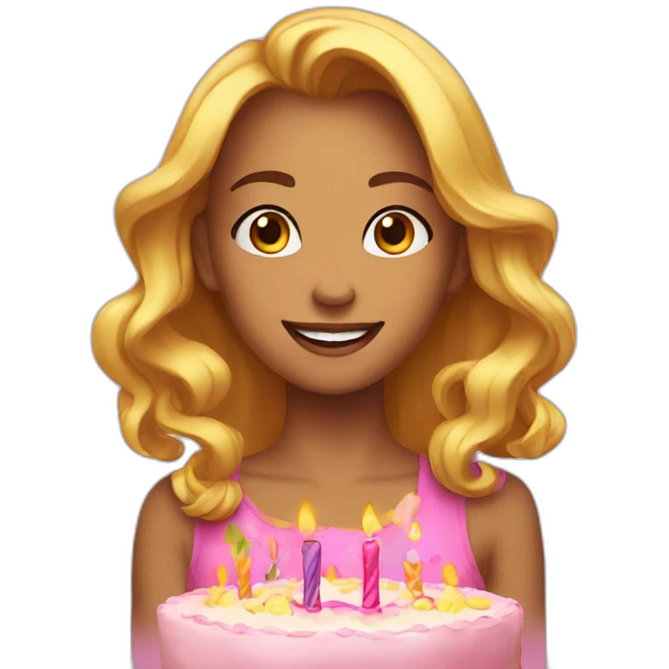 Happy birthday my special girl emoji