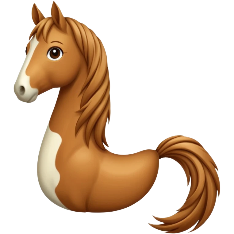 Horse tail emoji