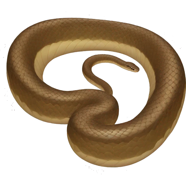 brown snake emoji