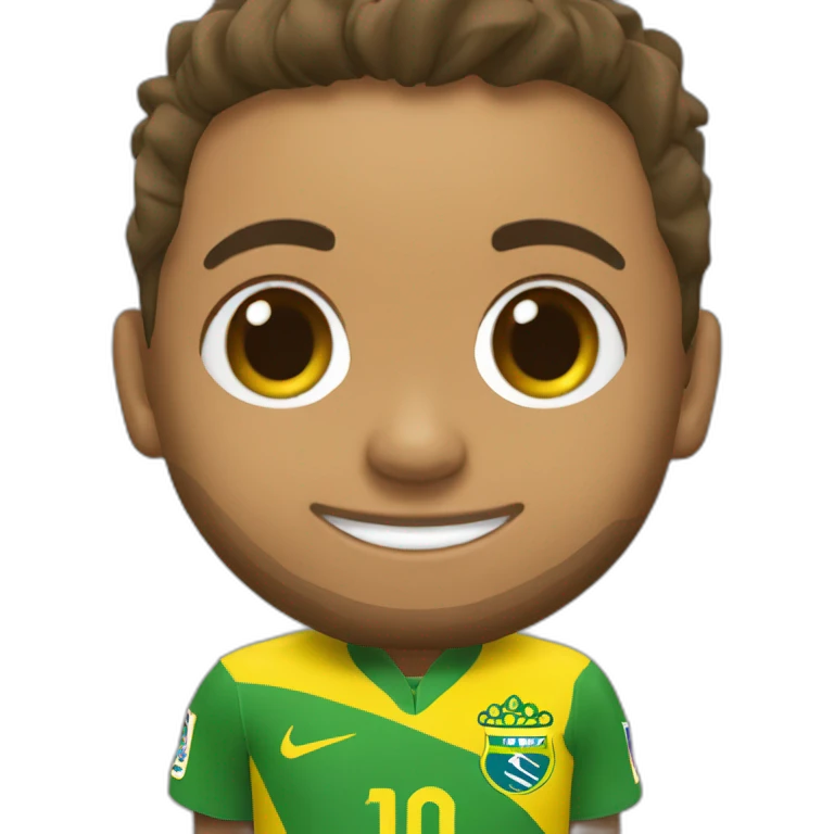 Neymar jr jersay Brasil emoji