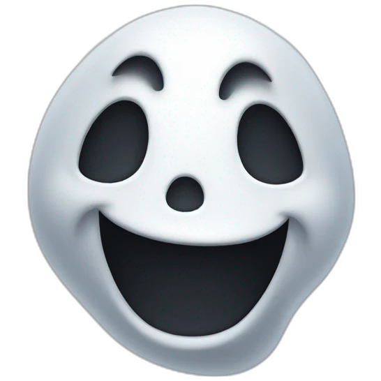 ghost face dancing emoji