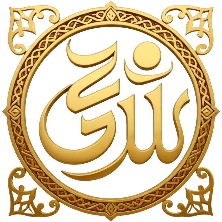 Allah'ın yazısı emoji