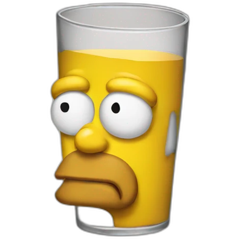 homer-drink emoji