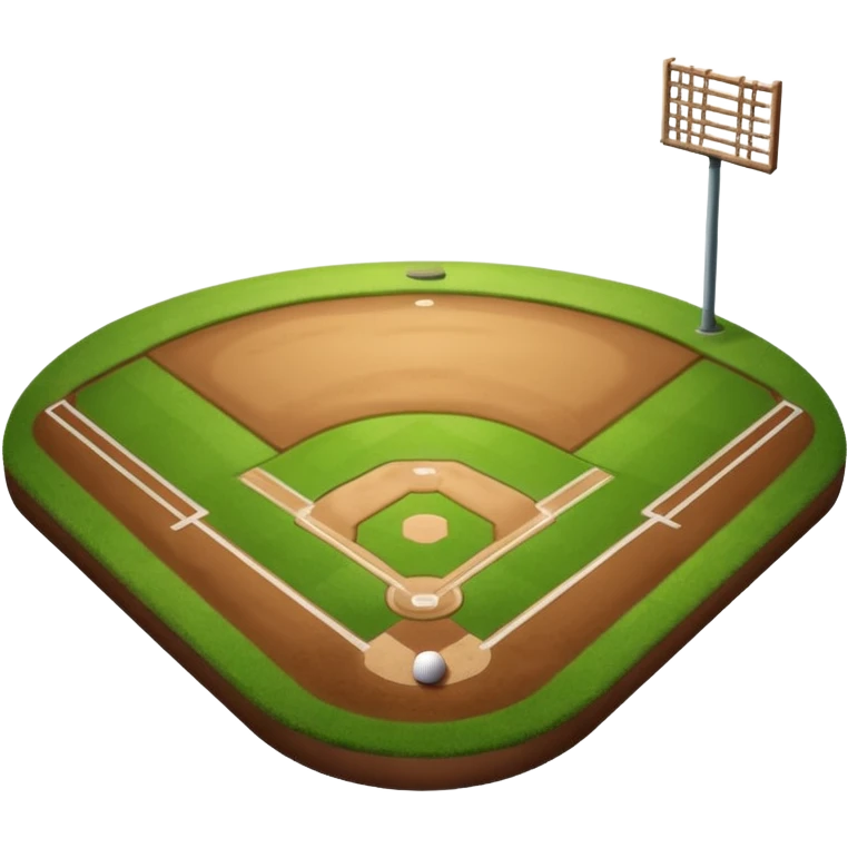 Baseball field emoji