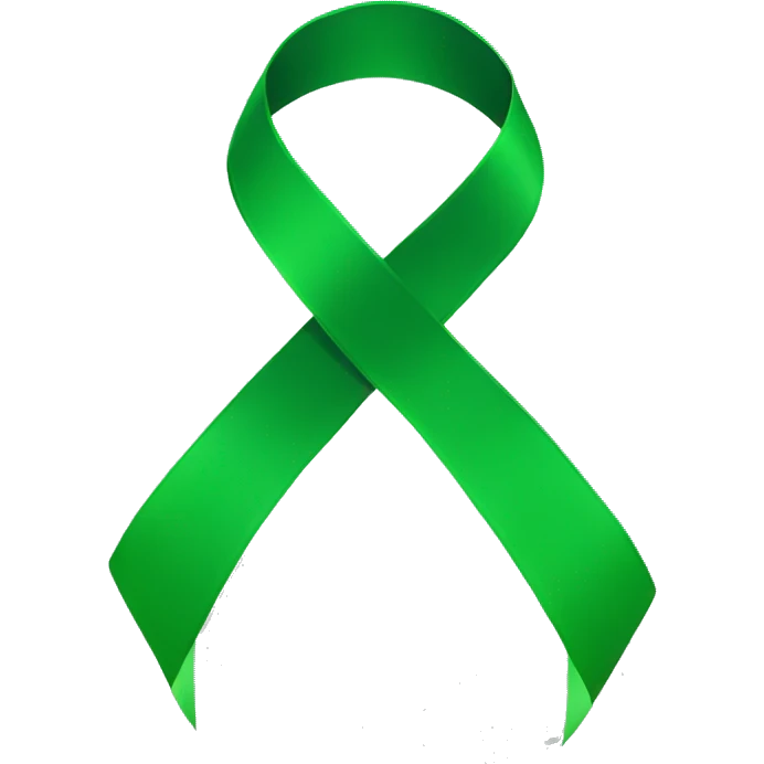 Green ribbon  emoji