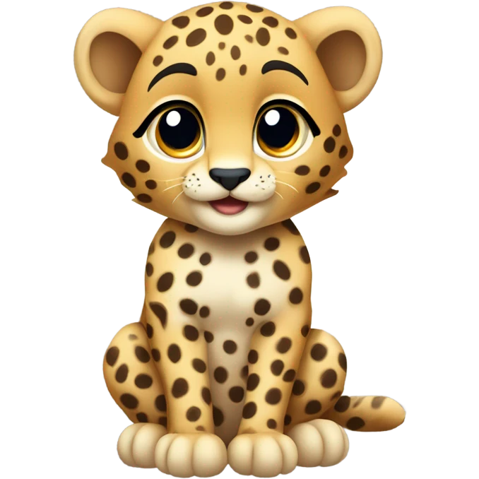 Baby cheetah  emoji