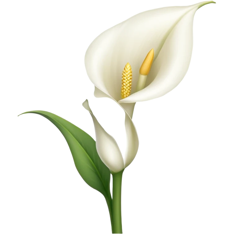 calla lily flower emoji