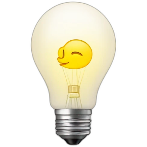 power logo and light bulb emoji