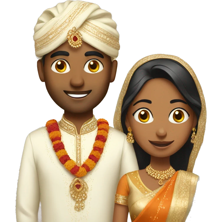 Indian wedding emoji