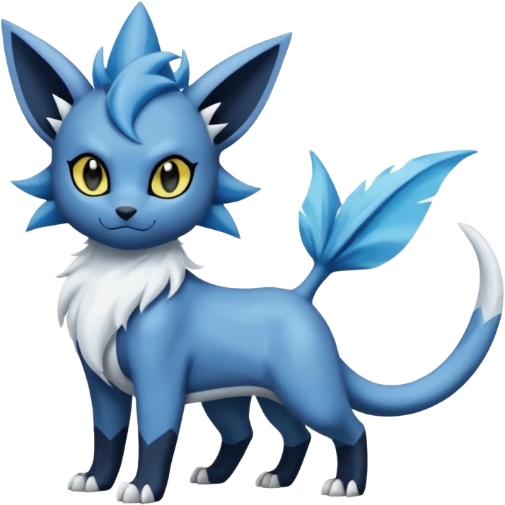 Luxray-Absol-Vaporeon-Dewott-fusion emoji