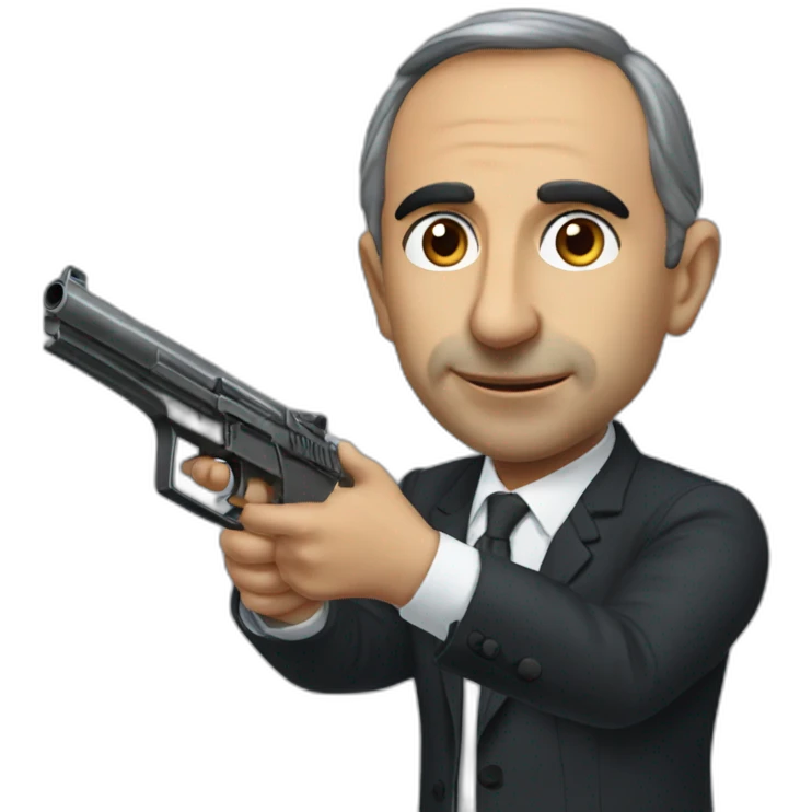 eric zemmour gun emoji