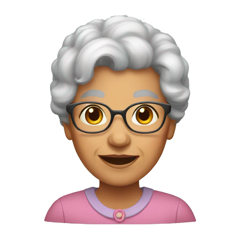 grandma emoji