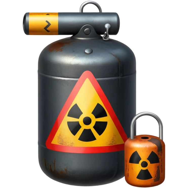 una bomba con toque de advertencia emoji