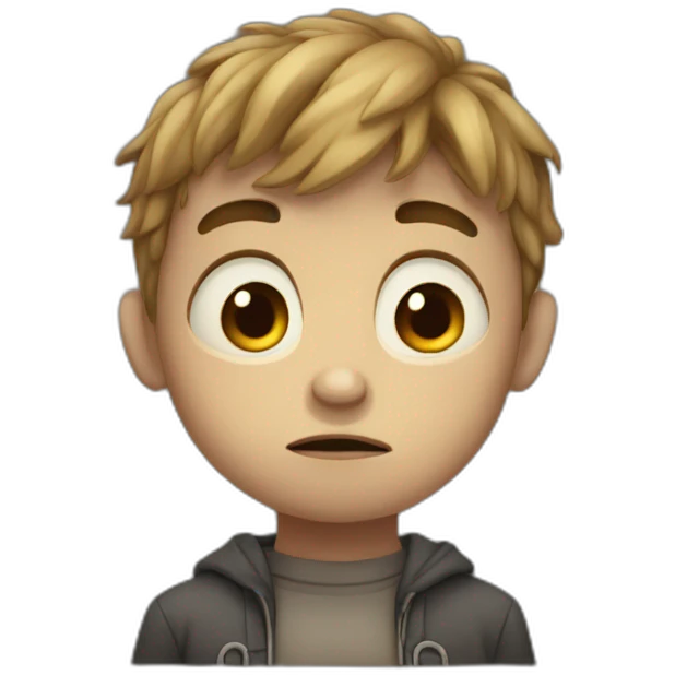 Sad Kid emoji