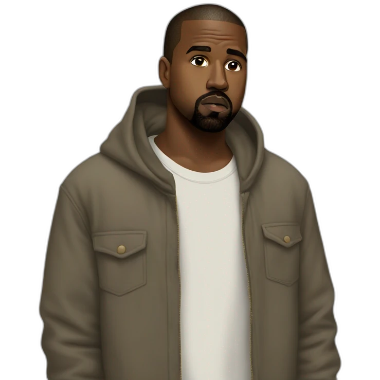 Realist Kanye west emoji