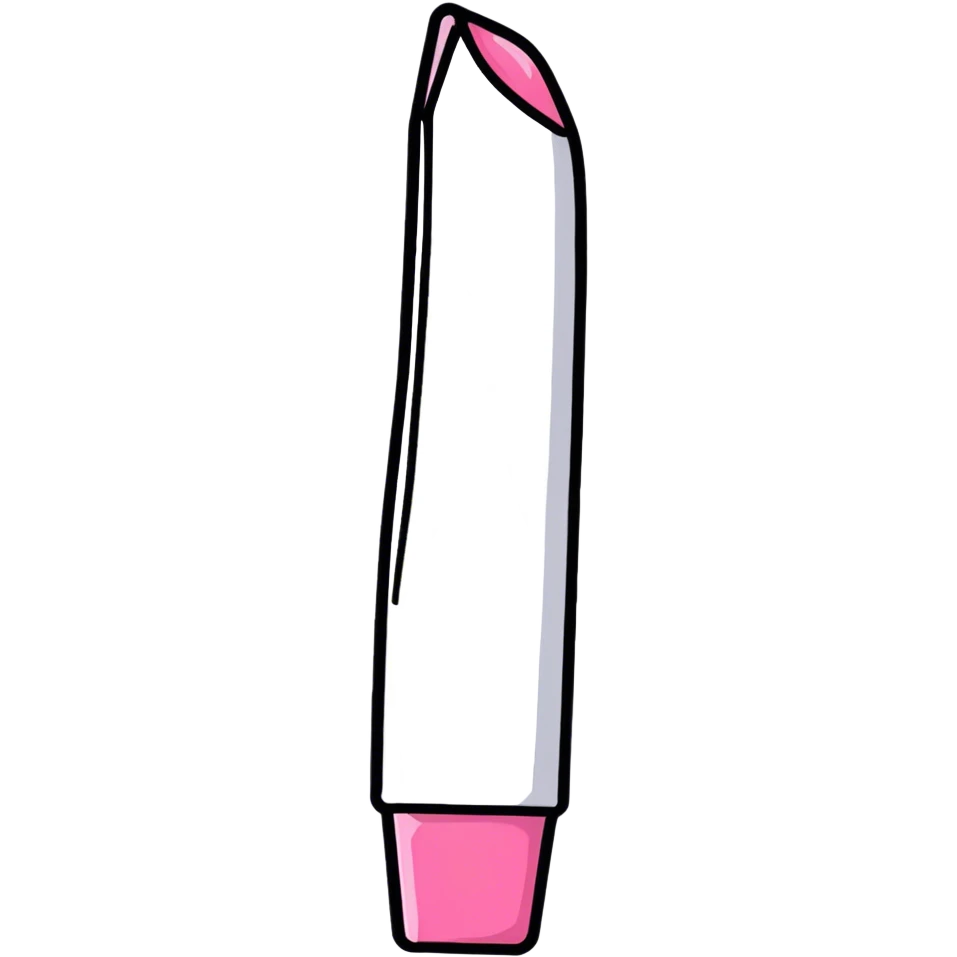 pink school marker emoji