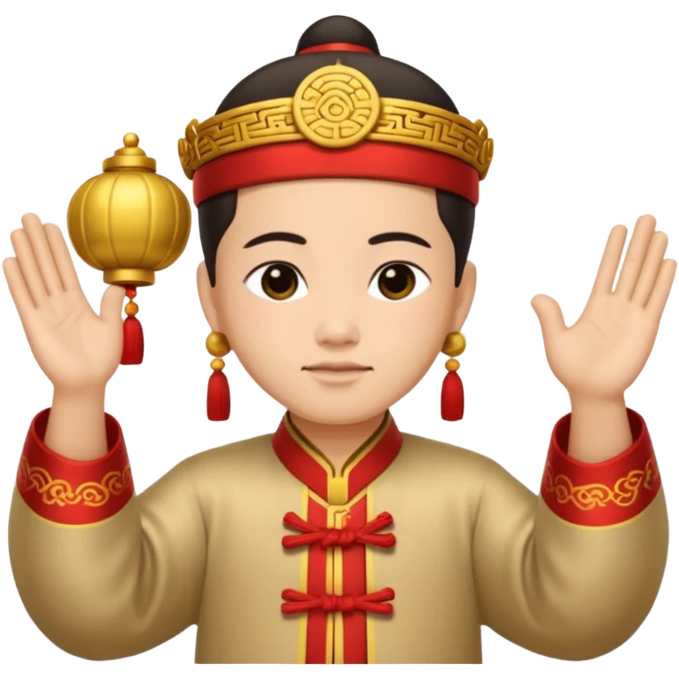 Chinese gong shou li emoji