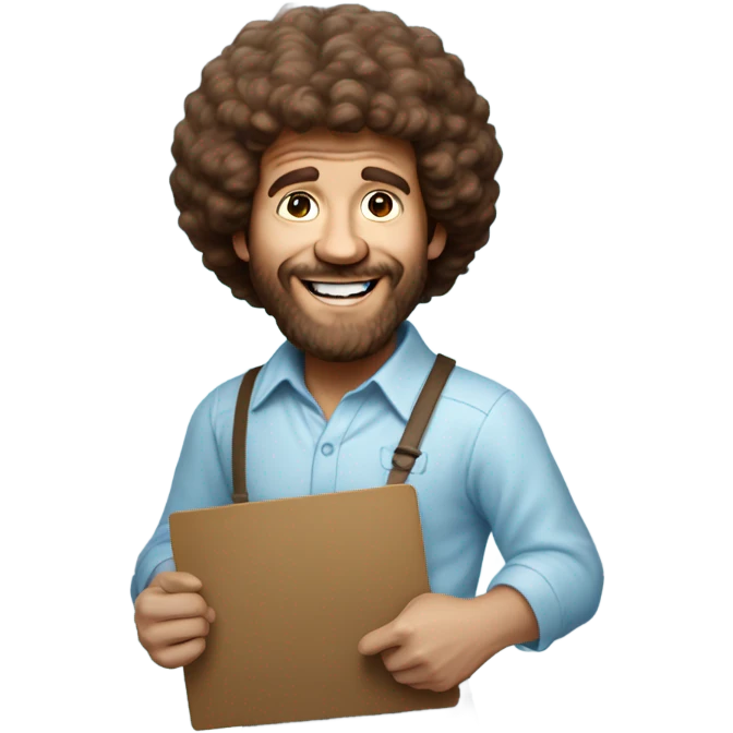 Bob Ross emoji