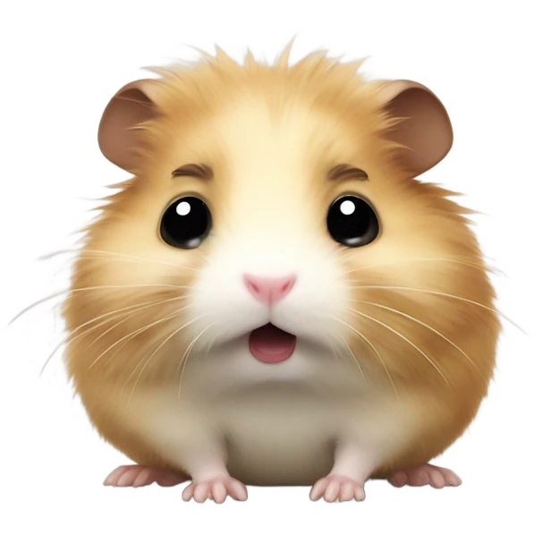 Coughing hamster emoji