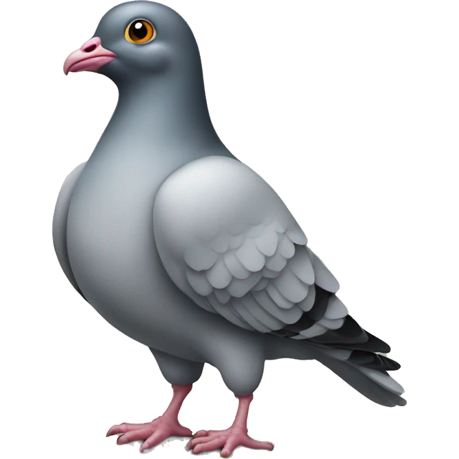 pigeon with cow udders emoji