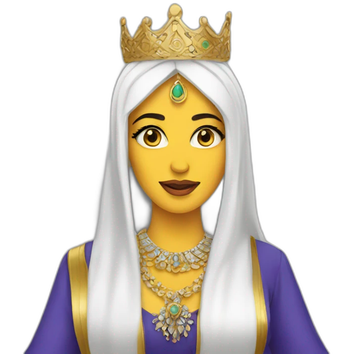 Queen of arab pop emoji